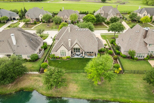birds eye view of property featuring a residential view