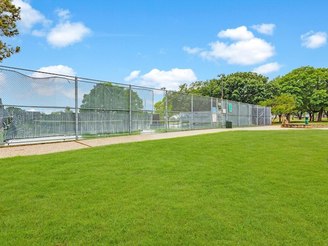 2024 Crestside Dr, Carrollton, TX 75007 - view of home's community featuring a tennis court