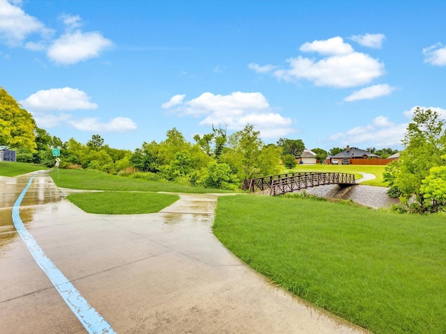 2024 Crestside Dr, Carrollton, TX 75007 - view of home's community with a yard