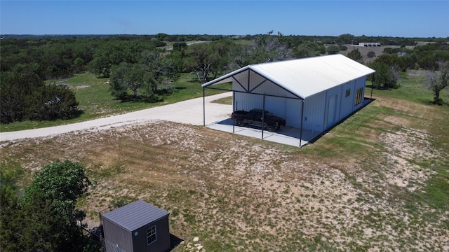 aerial view