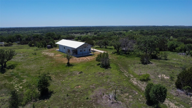 aerial view with a view of trees