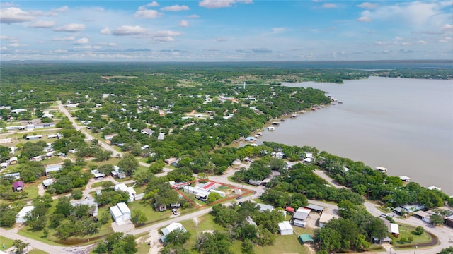 4991 Thunderbird Dr, May, TX 76857 - bird's eye view with a water view