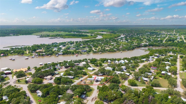 4991 Thunderbird Dr, May, TX 76857 - drone / aerial view featuring a residential view and a water view