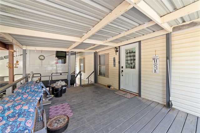 4991 Thunderbird Dr, May, TX 76857 - view of deck
