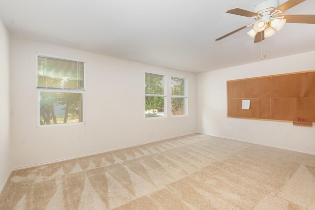 525 Butch Cassidy Dr, Anna, TX 75409 - carpeted empty room with a ceiling fan and baseboards