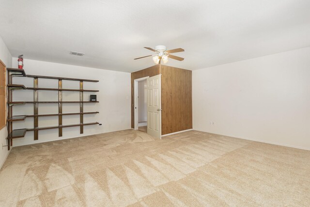 525 Butch Cassidy Dr, Anna, TX 75409 - spare room featuring a ceiling fan and carpet floors