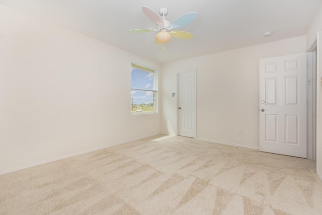 525 Butch Cassidy Dr, Anna, TX 75409 - unfurnished room with carpet floors, ceiling fan, and baseboards