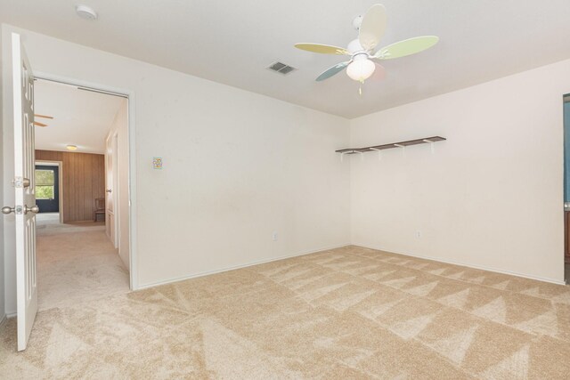 525 Butch Cassidy Dr, Anna, TX 75409 - carpeted empty room with a ceiling fan, a smoke detector, and baseboards