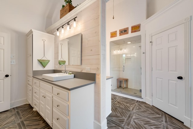 334 Pleasant Acres Rd, Rockwall, TX 75087 - full bath with vanity and a shower stall
