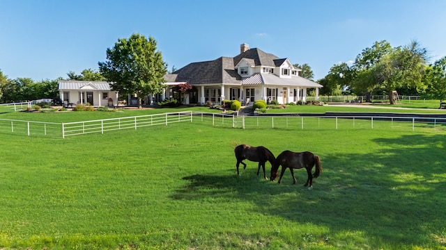 334 Pleasant Acres Rd, Rockwall, TX 75087 - view of community with fence and a yard