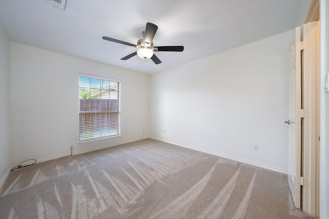 4703 El Brevo Ct, Arlington, TX 76017 - carpeted empty room featuring a ceiling fan and baseboards