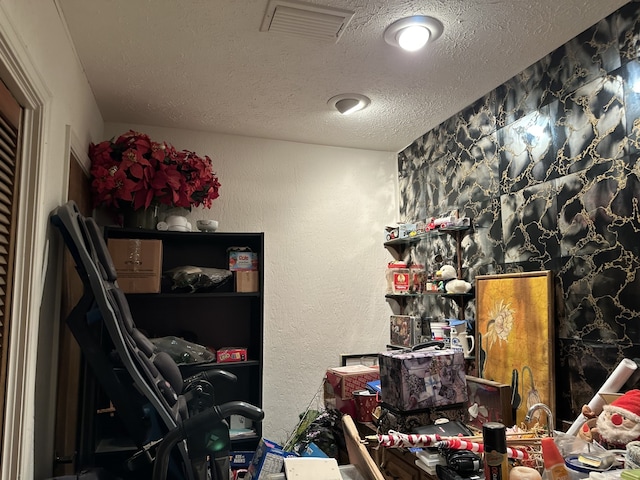storage room with visible vents