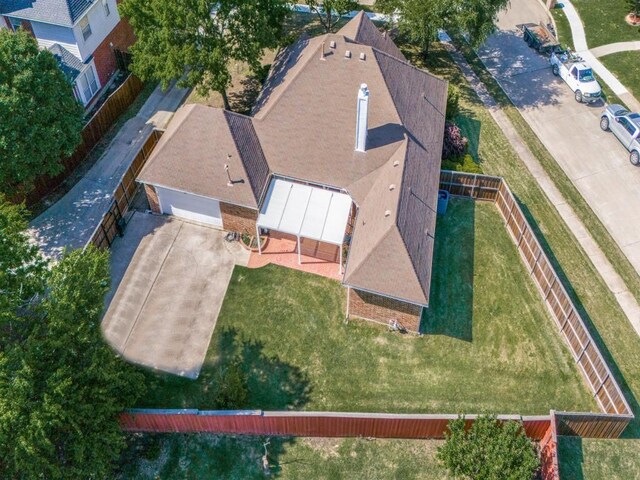 aerial view