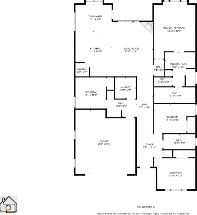 view of layout