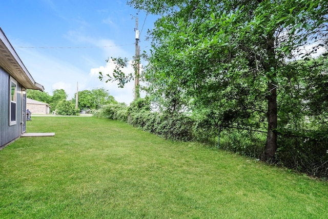 view of yard