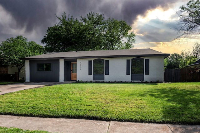 1830 Bosque Dr, Garland, TX 75040 - ranch-style home with brick siding