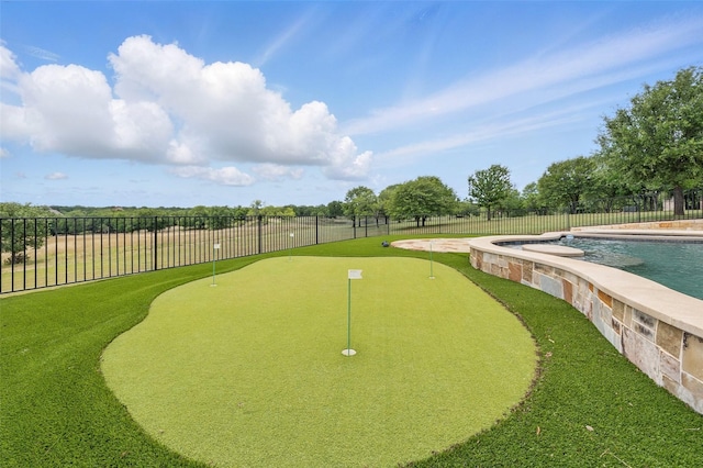 727 S Sugartree Dr, Lipan, TX 76462 - view of property's community with fence and a swimming pool