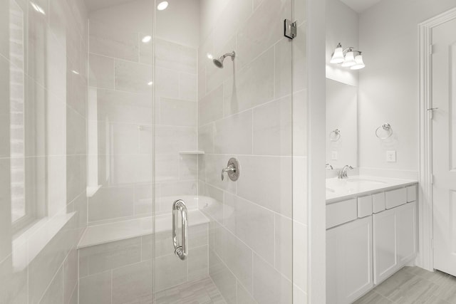 2612 Chester Dr, Celina, TX 75009 - full bath featuring vanity and a shower stall