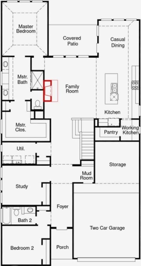 4549 Brentfield Dr, Fort Worth, TX 76036 - floor plan