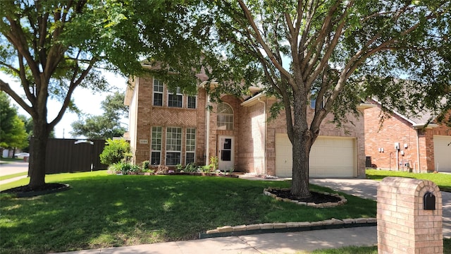 12165 Shoal Creek Dr, Frisco, TX 75035 - view of front of house featuring concrete driveway and brick siding