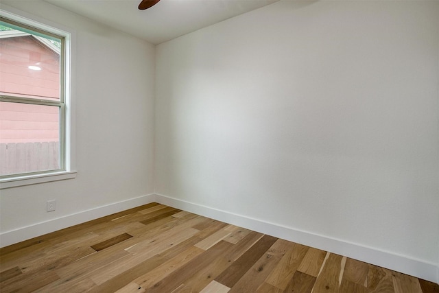 5105 Birchman Ave, Fort Worth, TX 76107 - empty room with light wood finished floors and baseboards