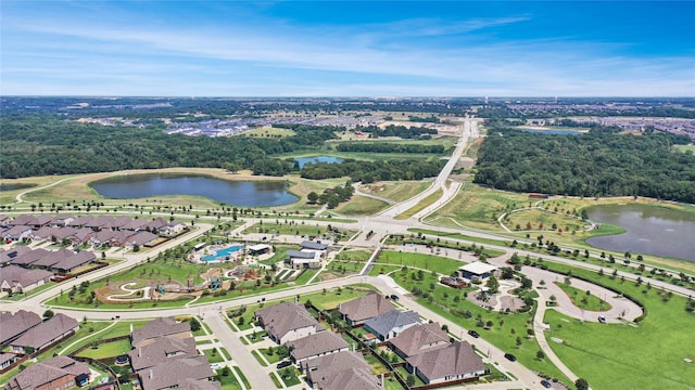 925 Spring Falls Dr, Mckinney, TX 75071 - aerial view of property's location featuring a nearby body of water and nearby suburban area