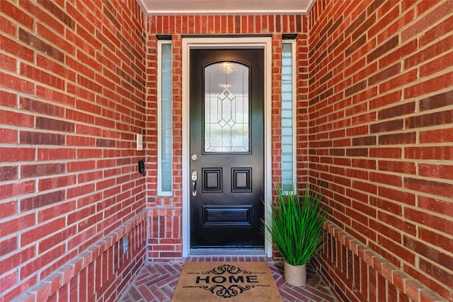 7955 Rasor Dr, Frisco, TX 75036 - entrance to property featuring brick siding