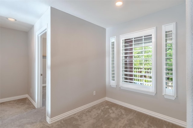 7955 Rasor Dr, Frisco, TX 75036 - spare room with carpet flooring, baseboards, and recessed lighting