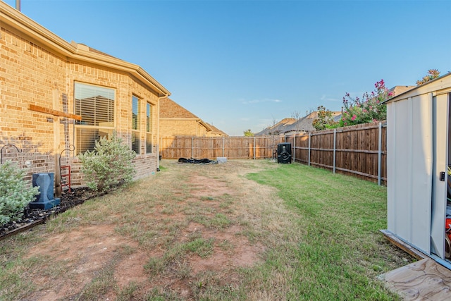 14733 Cedar Flat Way, Fort Worth, TX 76262 - view of yard with a fenced backyard