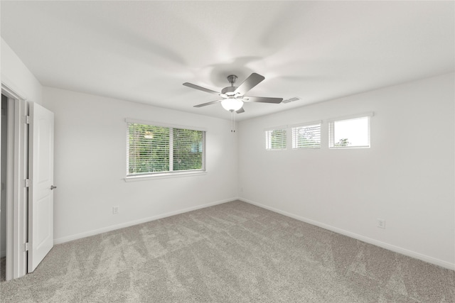 202 Griffith, Princeton, TX 75407 - empty room featuring carpet flooring, a ceiling fan, and baseboards
