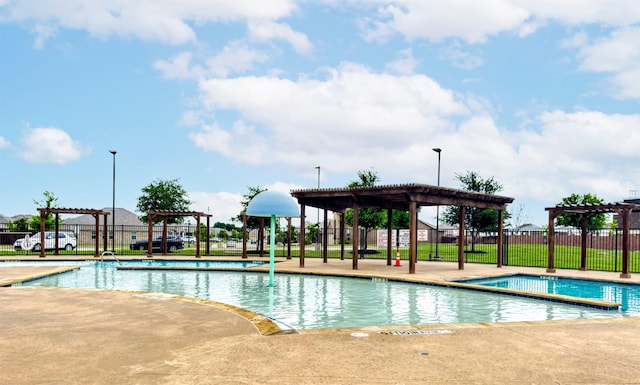 300 Copper Switch Dr, Anna, TX 75409 - pool featuring fence and a pergola