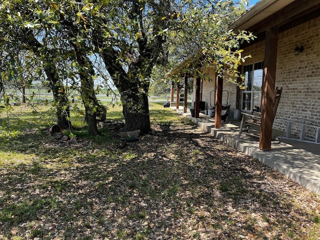 view of yard