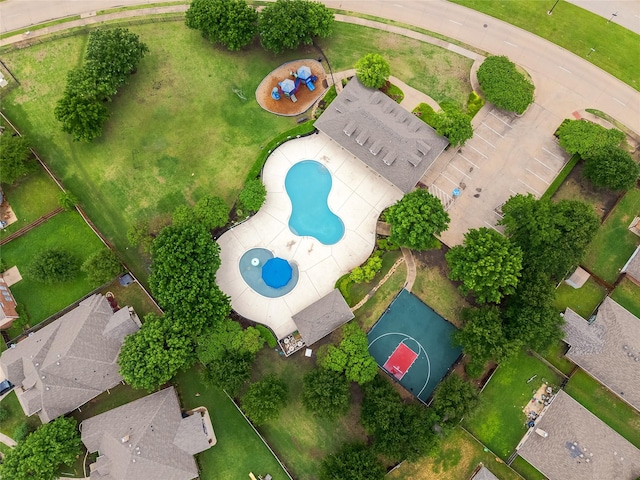 drone / aerial view