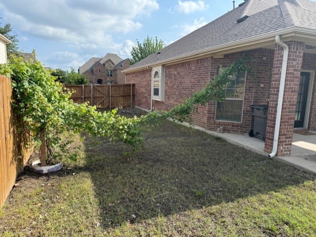 3609 S Texas Dr, Sachse, TX 75048 - view of yard featuring fence