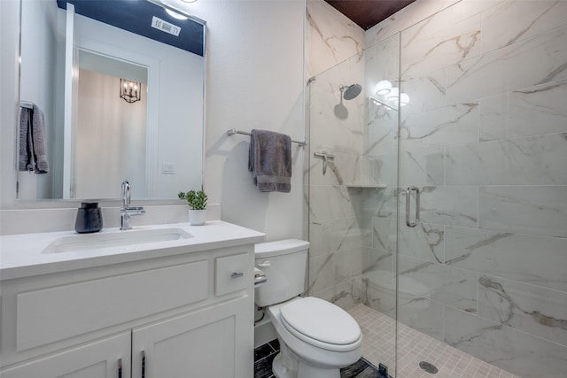 1823 Bell Ct, Van Alstyne, TX 75495 - full bathroom with a shower stall and vanity
