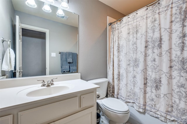 881 Willowmist Dr, Prosper, TX 75078 - full bath with vanity and a textured wall