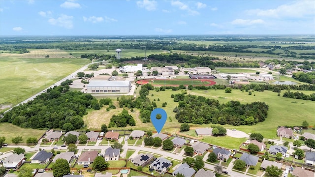 birds eye view of property featuring a residential view
