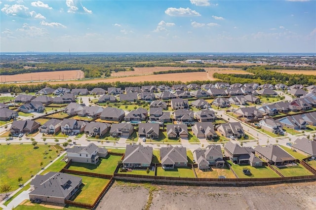 birds eye view of property featuring a residential view