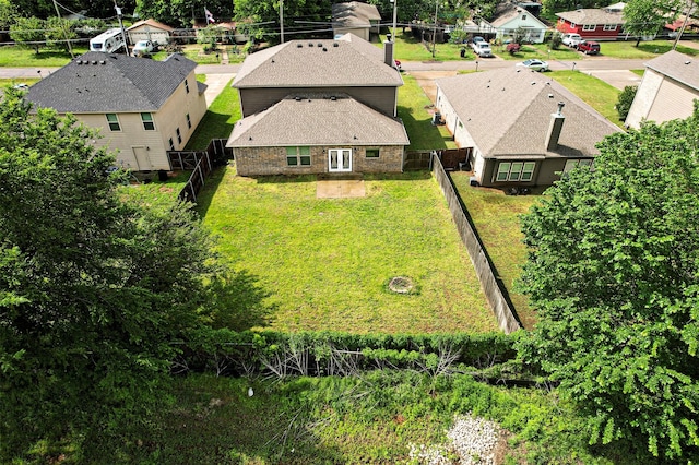 2811 W Washington St, Denison, TX 75020 - bird's eye view with a residential view