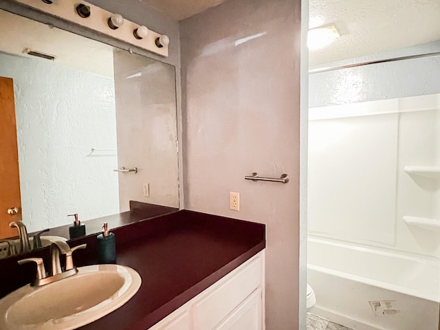 505 N Yosemite, Iowa Park, TX 76367 - bathroom with toilet and vanity