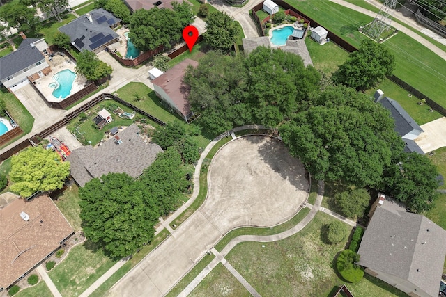 drone / aerial view