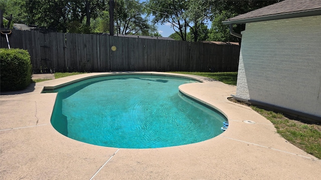 911 Prestwick Ln, Richardson, TX 75080 - view of pool featuring a fenced in pool, a patio, and a fenced backyard
