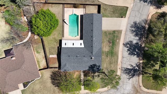 drone / aerial view