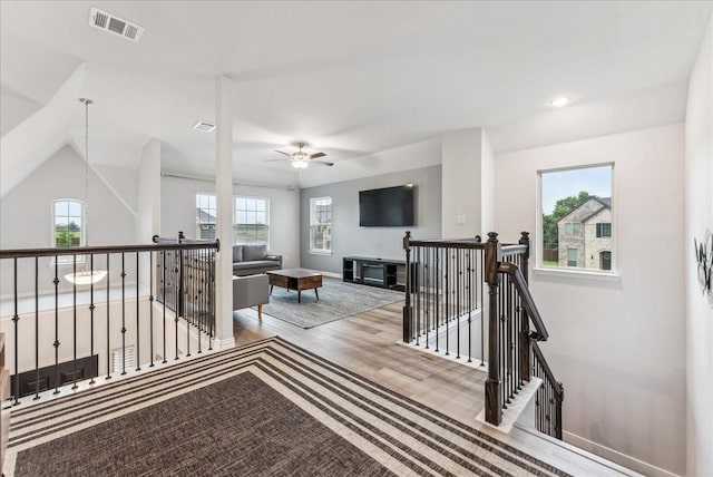 2203 Lannister St, Mansfield, TX 76063 - interior space with an upstairs landing, a healthy amount of sunlight, and visible vents