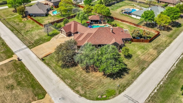 aerial view