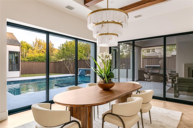 6814 Glendora Ave, Dallas, TX 75230 - sunroom / solarium with healthy amount of natural light
