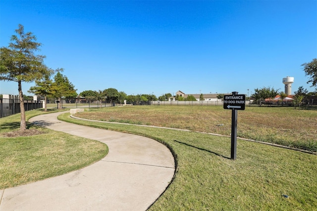 6246 Rilla St, Frisco, TX 75035 - view of property's community featuring a yard and fence
