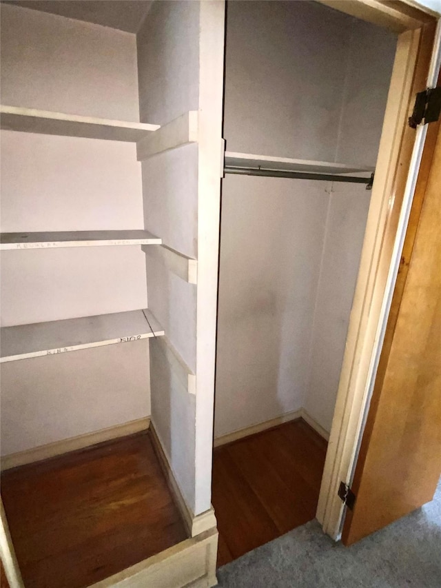 view of closet