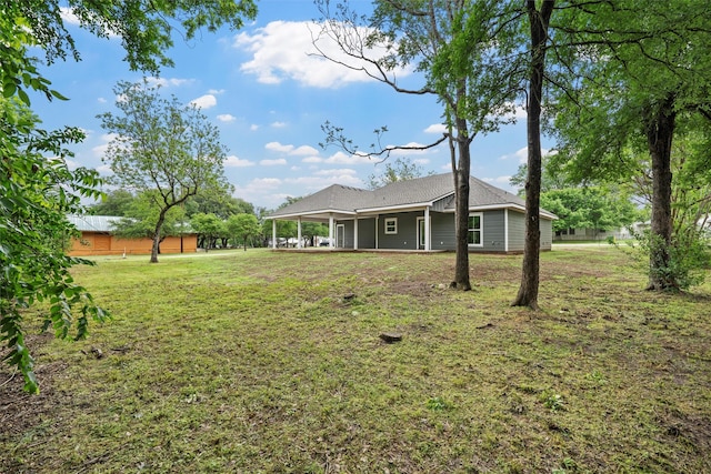 view of yard