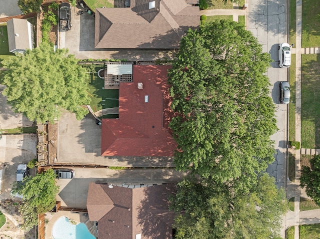 bird's eye view
